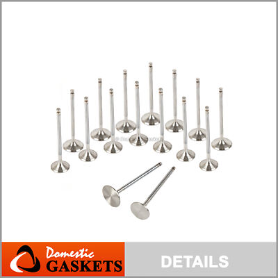 Fits 94-01 Acura Integra 1.8L Civic 1.6 Intake Exhaust Valves B18C1 B18C5 B16A2