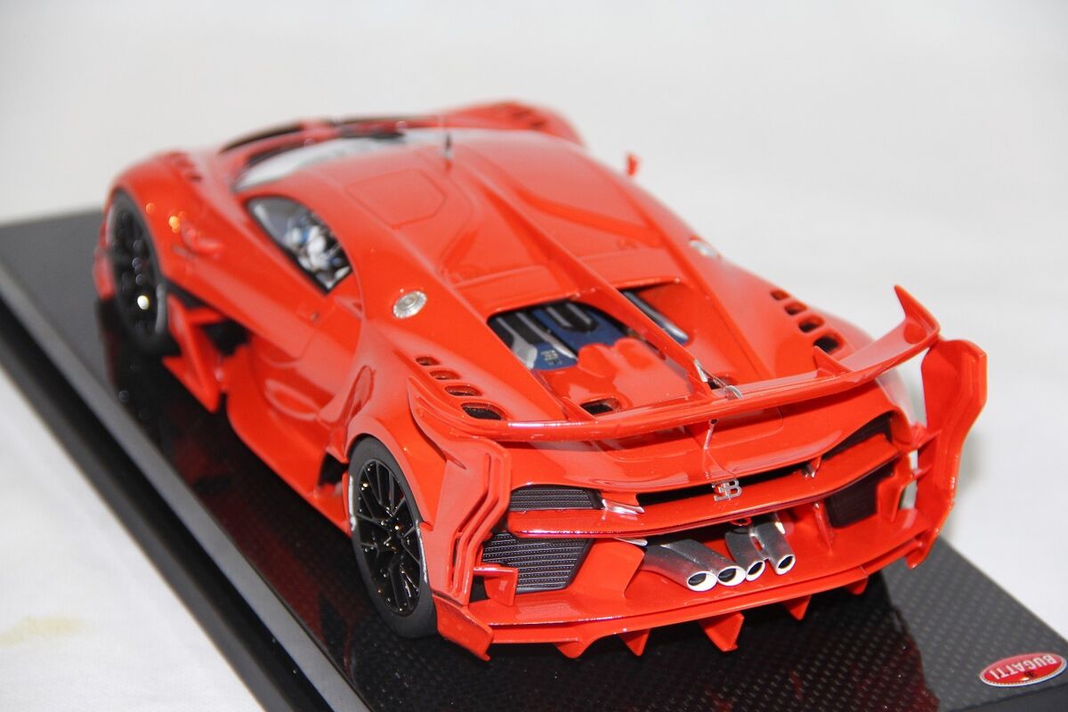 MR Bugatti Vision GT Gran Turismo Red Rosso, Carbon Base MR Bugatti Vision GT Gran Turismo Red Rosso, Carbon Base