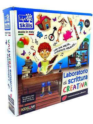 LIFE SKILLS LEARN CREATIVE WRITING LABORATORY made in italy by lisciani
