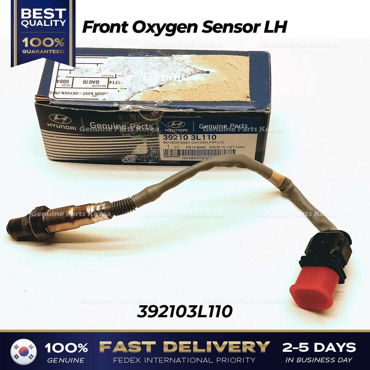 ⭐Genuine⭐ Front Oxygen Sensor LH 392103L110 for Hyundai Palisade