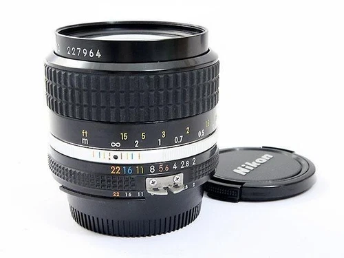 Nikon Ai-s Nikkor 35mm F2 Weitwinkel Prime Objektiv Voller Rahmen Exzellent Aus