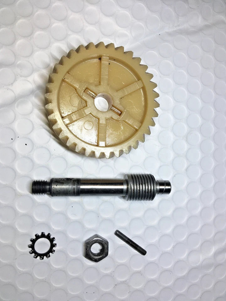 Yamaha HS1 1970 bomba transmisión eje engranaje gusano 132-13175-01-00 132-13178-01-00 pasador Foto 2 de 4