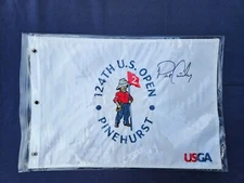 Patrick Cantlay Signed US Open Flag