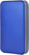 CD Storage Case 72 Capacity Hard Plastic Organizer for Discs DVDs Data Protect