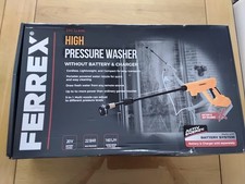 ferrex 20v high pressure washer new boxed bare tool