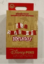 Disney Parks It’s A Small World Holiday Christmas Wreath Mystery Pin Box SEALED