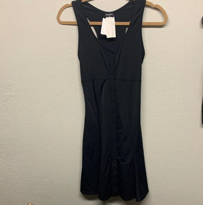 CHANEL Black Sleeveless Mini Dress Size 42
