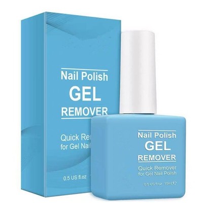 Gel Nail Polish Remover Easy & Quick Soak Off Gel Polish Remover in 3-5 Minutes