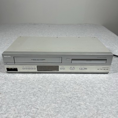 Philips DVP3345V/17 DVD VCR VHS Combo Recorder Player No Remote Tested Working