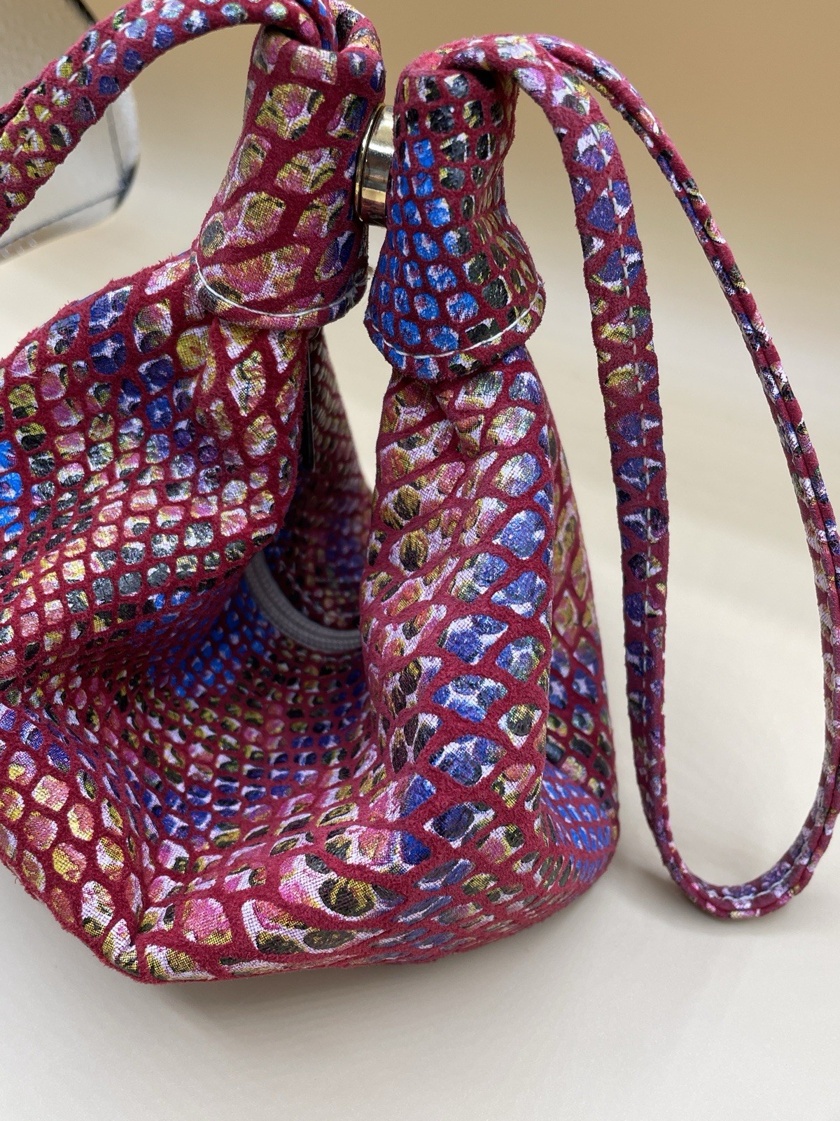 Luis Alexander MULTICOLORED Patchwork Leather For… - image 3