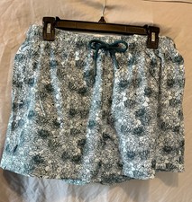 NWT Men’s Swim shorts Teal Blue Size Medium Sunset X. Vine