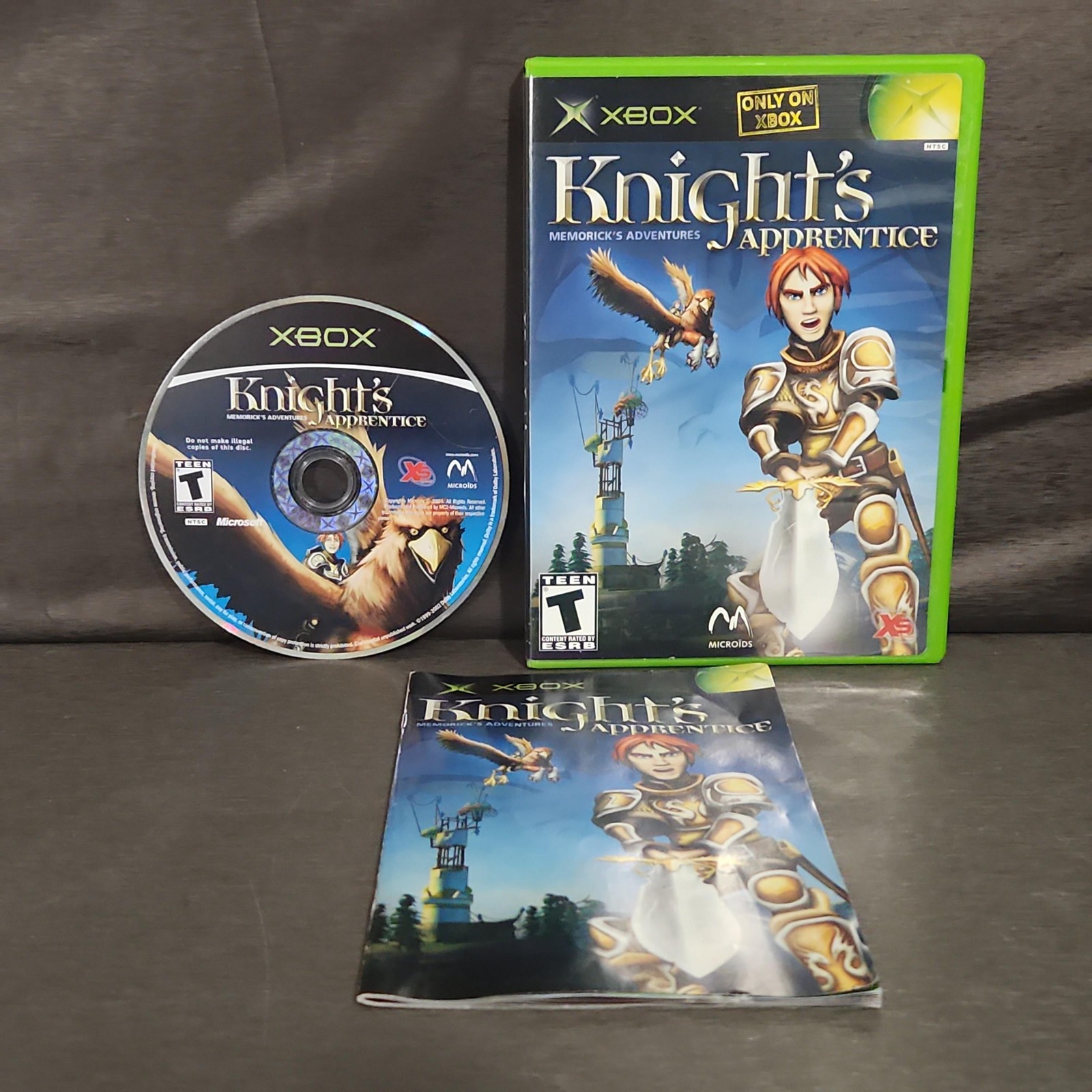 Videojuego Knight's Apprentice Memorick's Adventures Microsoft Xbox CIB T