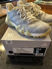 Adidas Women’s CODE CHAOS 22 Size 6 Golf Shoes GX2612 White/yellow/Grey