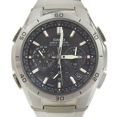 CASIO Wave Ceptor Multiband6 WVQ-M410D-1AJF Edelstahl Silber Solar Radio W