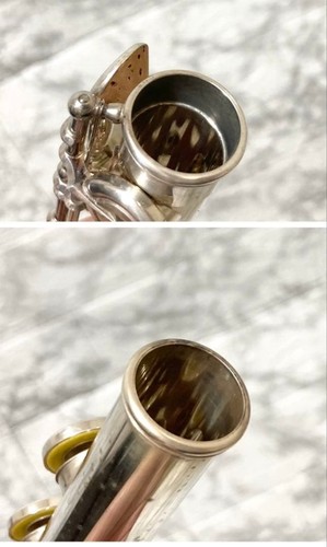 Yamaha YFL-514 Zwischenflöte - Sterling Silber Kopf/Körper/Fuß, Split E gebraucht - Bild 12 von 20