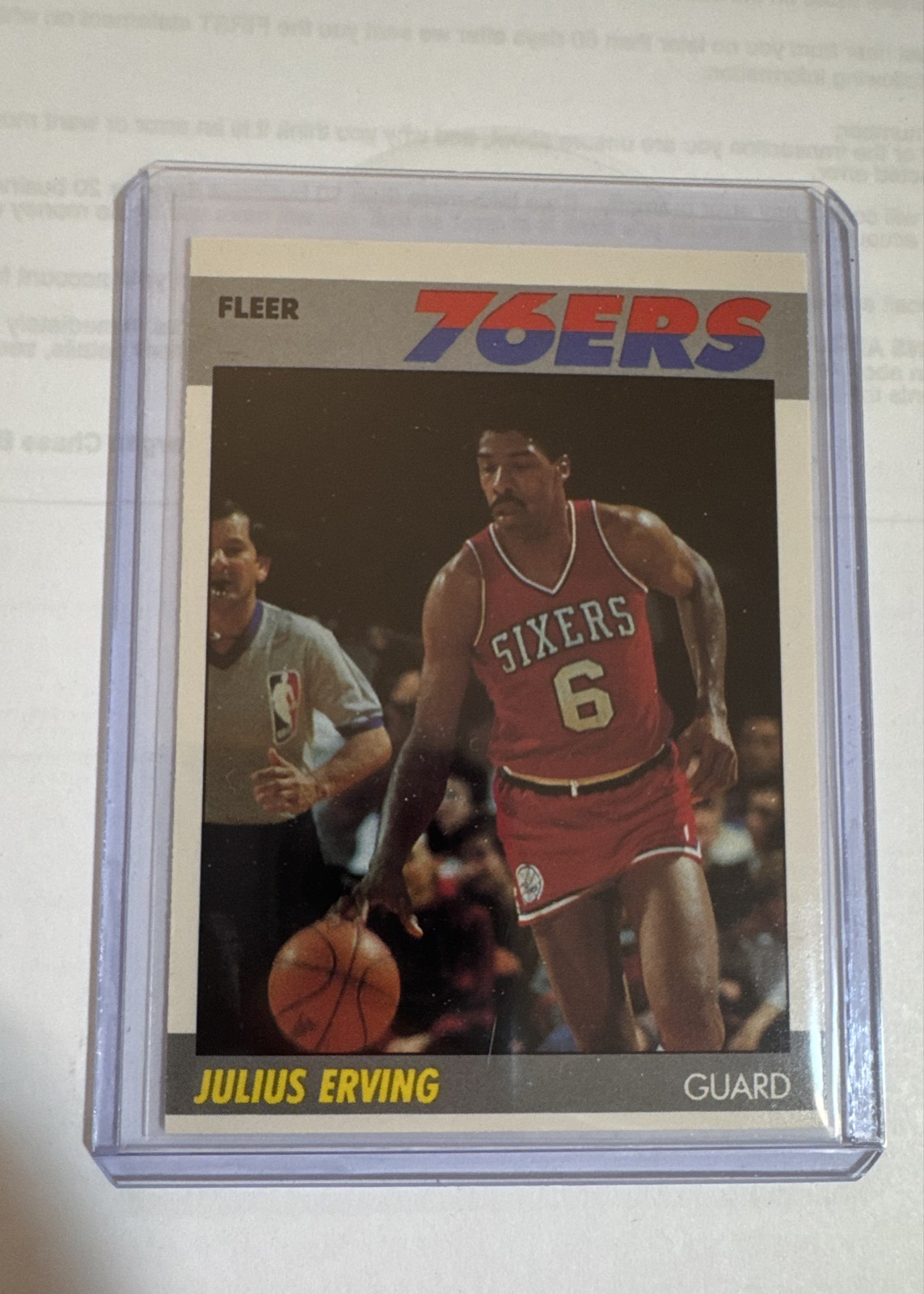 1987-88 Fleer - Julius Erving #35