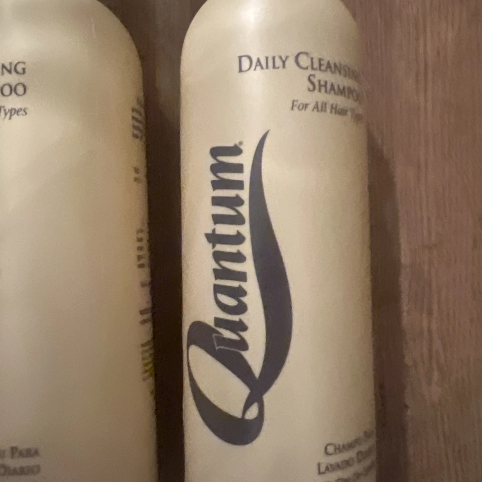 3 NUEVO Champú de limpieza diaria Zotos Quantum para todo tipo de cabello 15 oz ea Foto 2 de 4