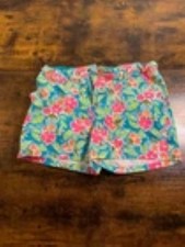 Cat And Jack Girls Shorts Size XL 14/16 Pink With Floral Print Shorts