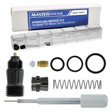 Master Elite Plus Airbrush Rebuild Kit, Model 120 Repair and Maintenance Parts