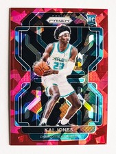 KAI JONES 2021-22 Panini Prizm Red Ice #323 Charlotte Hornets