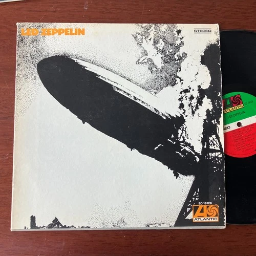 Led Zeppelin 1969 S/T Atlantic LP VG COPY