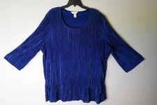 CJ Banks, 3/4 Sleeve Top, 3X