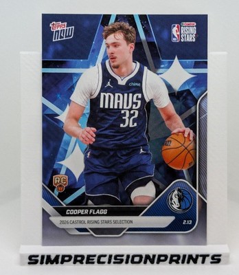 COOPER FLAGG 2026 Topps Now RISING STARS #RS1 Rookie Card