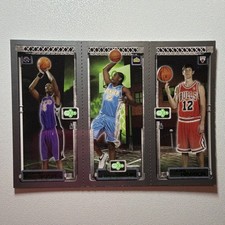Topps Rookie Matrix Rookie Hinrich Anthony Bosh #117-113-114 2003-04