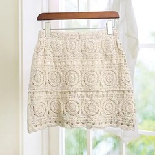 Häkelrock für Damen, Überwurfrock für den Sommer, für Frauen, Reisen,