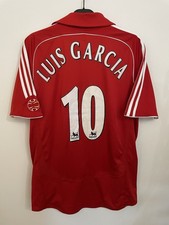 *Liverpool Luis Garcia #10 Football Shirt Home Kit 2006/08 Size Medium