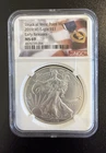 2019-W American Silver Eagle NGC MS69 Struck at West Point Mint ER Edition