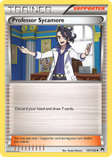 Professor Sycamore 107/122 UC BREAKpoint Pokemon NM/M