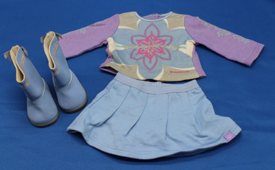 American Girl Doll Clothes I LIKE YOUR STYLE OUTFIT Boots Shoes