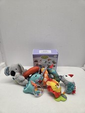 Baby Spiral Stroller Car Seat Travel Lathe Hanging Activity Toys Rattles Toy