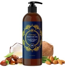 Pure Vanilla Sensual Massage Oil For Body - Edible Massage Oil And Lubricant