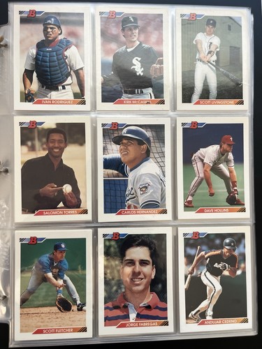 Complete Set 1992 Bowman card