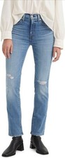 Levi's Women's 724 High Rise Straight Jeans - New Blue - 31x32 - 188830275