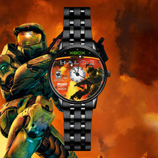 Master Chief Halo 2 Engraved Wrist Watch