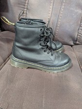 Dr. Martens Junior 1460 Softy T Leather Lace Up Boots size 1