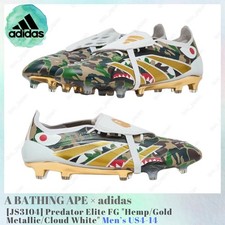 Size 8 - BAPE x adidas Predator Elite FG Brown for sale online | eBay