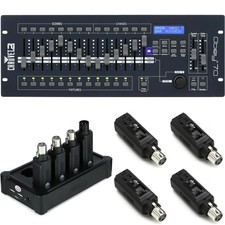 Chauvet DJ Obey 70 384-Ch DMX Lighting Controller with 7 Fixture Wireless System