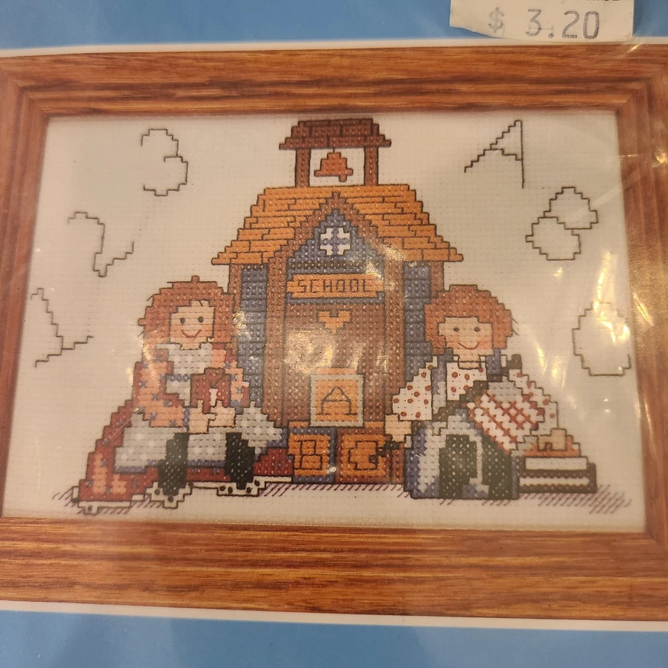 Candamar Contado Punto de Cruz Días Escolares 5037 Bermillion Navidad Minis 25303 Foto 3 de 4