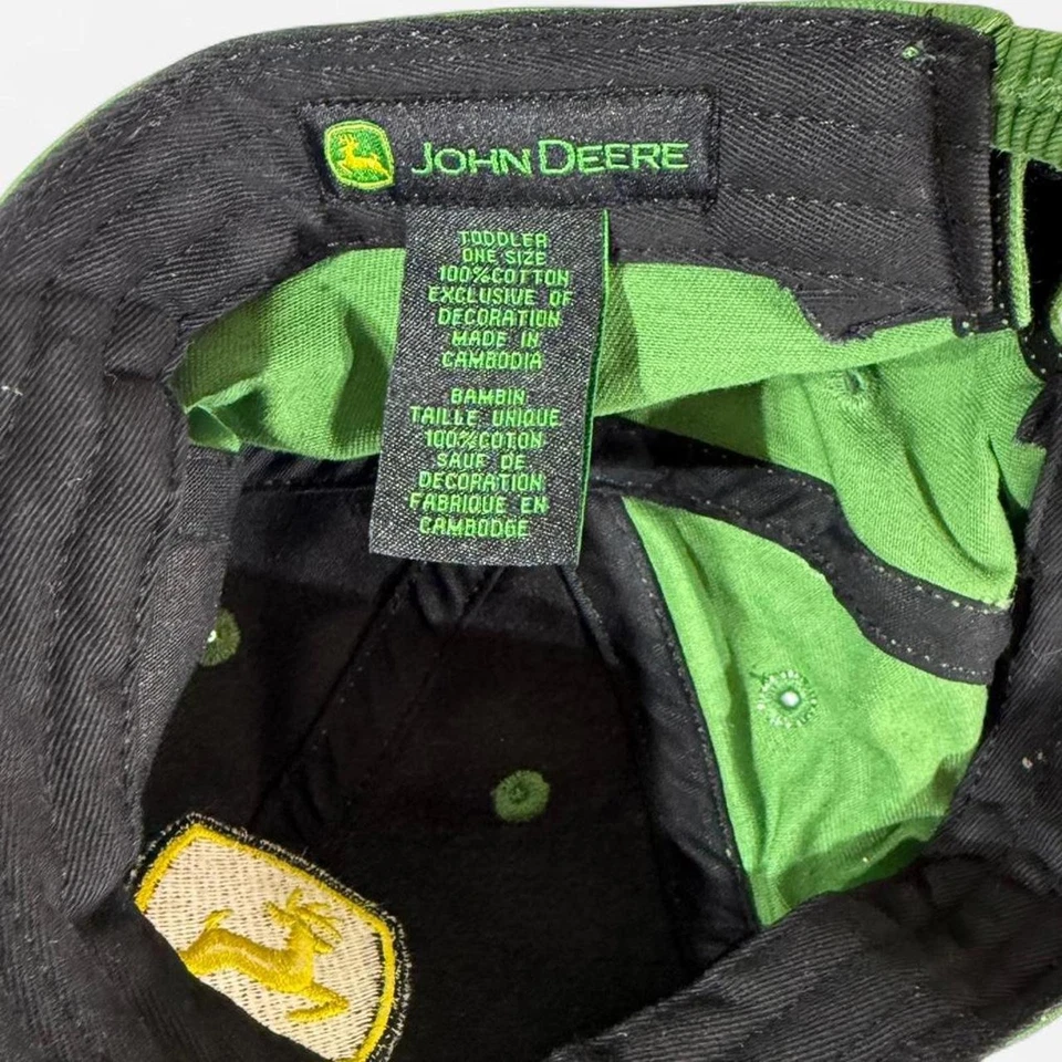 SOMBRERO NIÑO JOHN DEERE - TALLA ÚNICA Foto 2 de 2