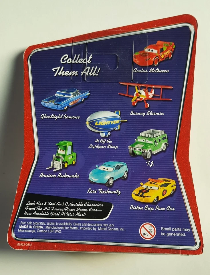 CARS Disney pixar cars PISTON CUP PACE CAR mattel raro scala 1:55 maclama - Immagine 2 di 4