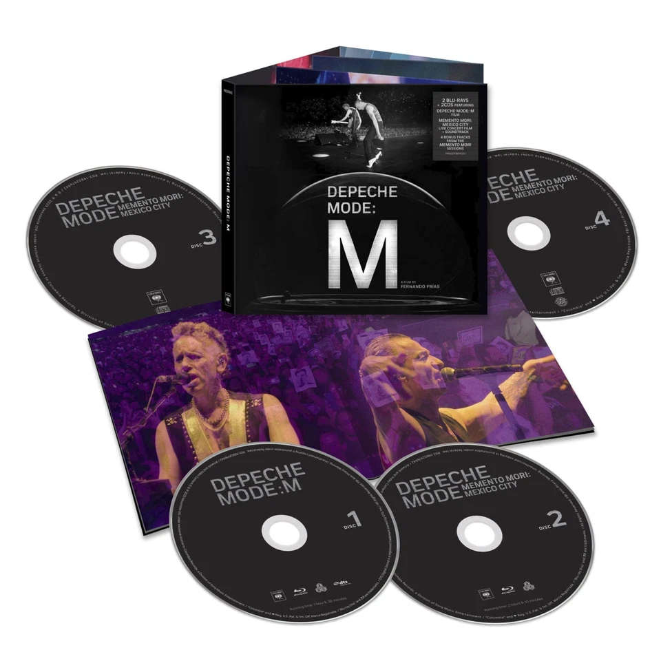 DEPECHE MODE  Memento Mori: Mexico City  2 CD + 2 DVD  NEU & OVP VVK  05.12.2025