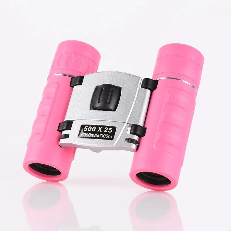 500x25 50000m Zoom BAK4 HD Telescope Binoculars Portable Monocular Optics Pink - Image 4 of 4
