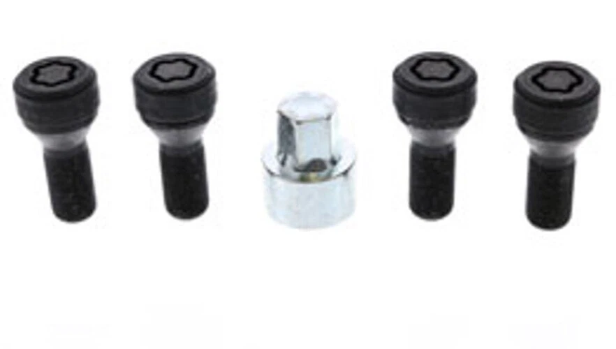 Juego de terminales antirrobo de bloqueo de rueda (4 pernos + 1 llave) para BMW - BMW genuino Foto 4 de 4