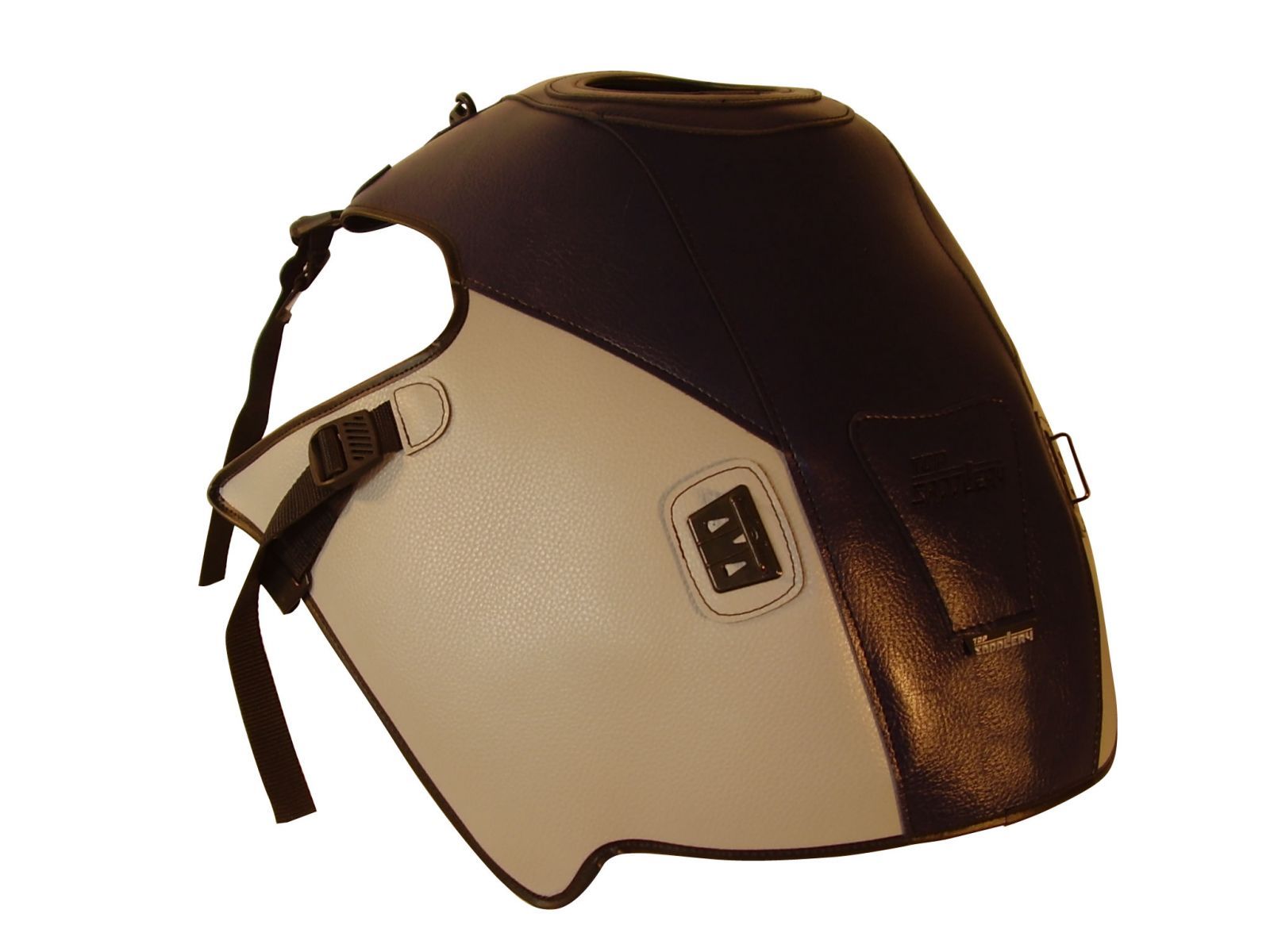 Tapis de réservoir Top Sellerie bleu et gris pour moto BMW R1200GS de 2004 à 2013