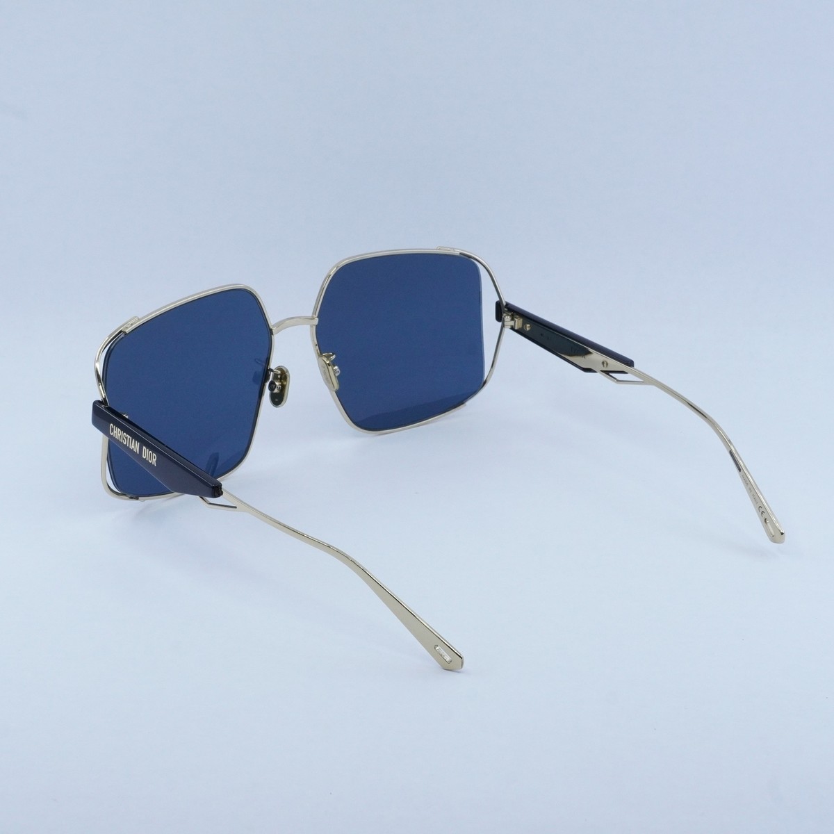 DIOR ARCHIDIOR S1U B0B0 Gold/Blue 61-16-135 Sunglasses New 