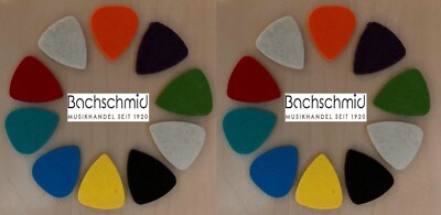 Filz Plektrum 20 Stück - Picks felt - Ukulele-Gitarre-Bass ***NEU***